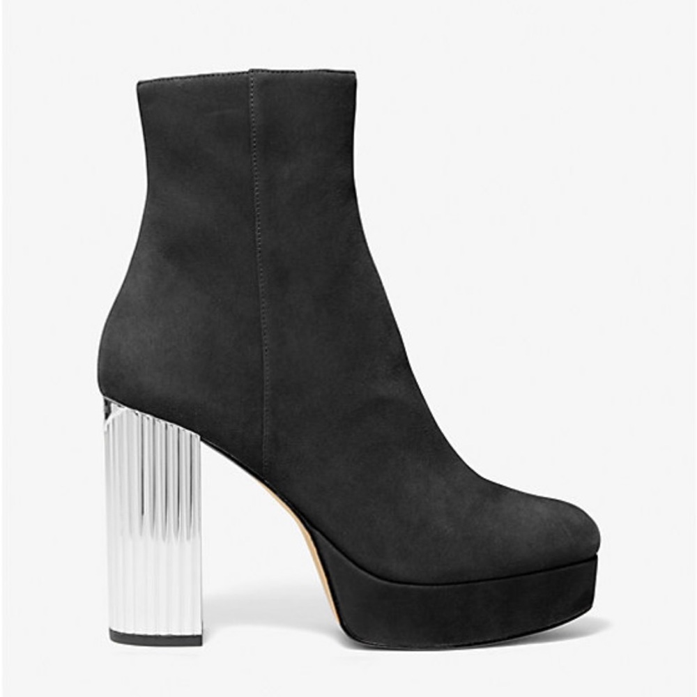Michael Kors/Porter Suede Platform Ankle Boot